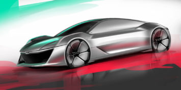 Audi Type53 Design Sketch Render
