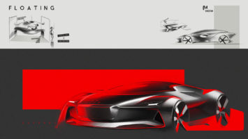 Audi Uno Concept by Gaurang Nagre Design Sketches
