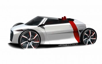 Audi Urban Concept Spyder - Design Sketch