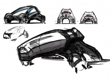 Audi Urban Escape quattro - Design Sketches