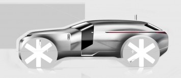 Auto Union Concept Design Sketch by Erik Saetre