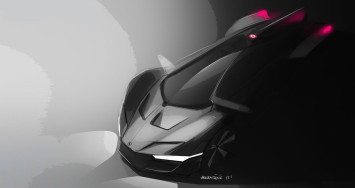 Bell and Ross AeroGT Concept - Design Sketch Render by Adrian Sene