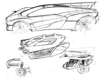 Bell and Ross AeroGT Concept - Design Sketches