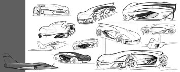 Bell and Ross AeroGT Concept - Design Sketches