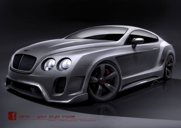 Bentley Continental GT by Vilner - Design Sketch