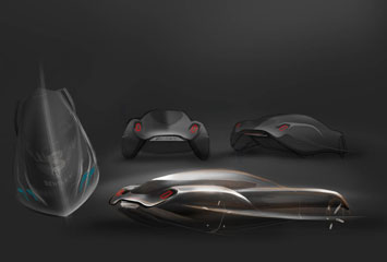 Bentley Design Sketches by Bora Kim