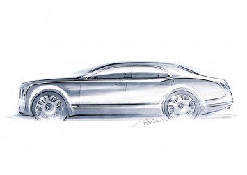 Bentley Mulsanne Design Sketch
