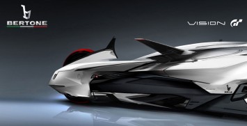 Bertone Vision Gran Turismo Concept Design Sketch