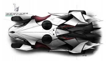 Bertone Vision Gran Turismo Concept design sketch preview