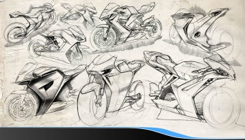Bike Design Sketches by Giuseppe Ceccio