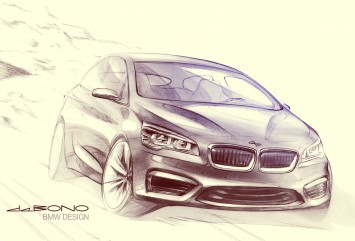 BMW 2 Series Active Tourer - Design Sketch