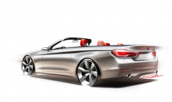 BMW 4 Series Convertible - Design Sketch