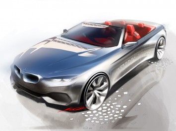 BMW 4 Series Convertible - Design Sketch