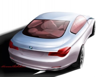 BMW 7 Series Design Sketch by Karim Habib