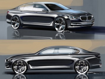 BMW 7 Series - Design Sketches