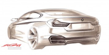 BMW Concept 4 Series Coupe - Design Sketch