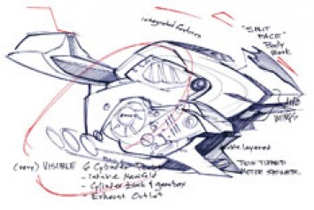 BMW Concept 6 Design Sketch