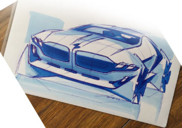 BMW Concept Design Sketch by Piano Kedzierski