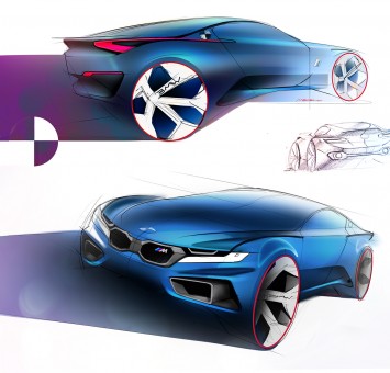 BMW Concept Design Sketches by Konrad Cholewka