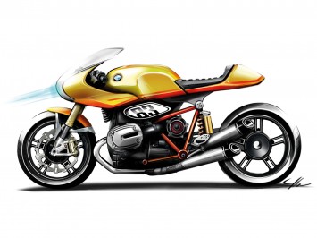 BMW Concept Ninety Design Sketch