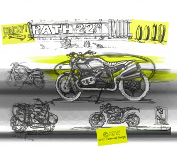 BMW Concept Path 22 - Design Sketches