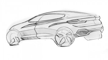 BMW Concept X4 Design Sketch