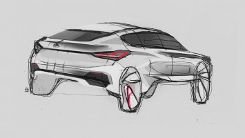 BMW Concept X4 Design Sketch