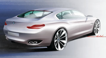 BMW CS Concept design sketch