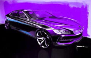 BMW Gran Coupe Concept Design Sketch