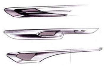 BMW Gran Coupe Concept Design Sketches