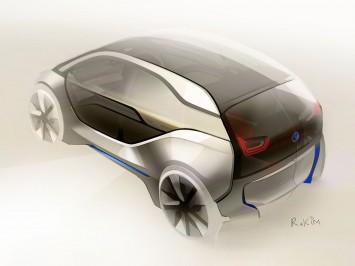 BMW i 3 Concept - Design Sketch