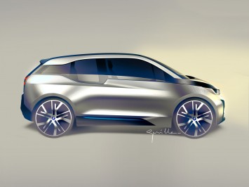 BMW i3 - Design Sketch