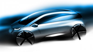 BMW i3 Design Sketch