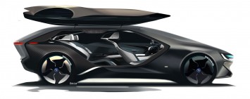 BMW i6 Concept - Design Sketch