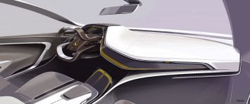 BMW i6 Concept - Interior Design Sketch