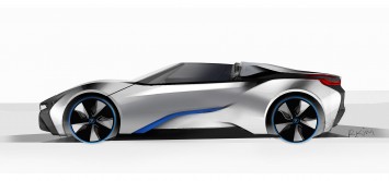 BMW i8 Concept Spyder - Design Sketch