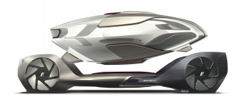 BMW iQ Concept - Design Sketch