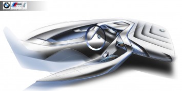 BMW M3i-320 Concept - Interior Design Sketch