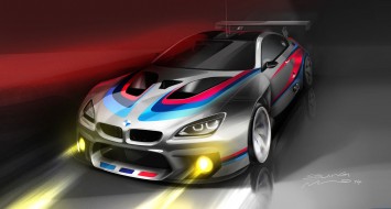 BMW M6 GT3 - Design Sketch