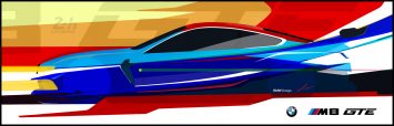 BMW M8 GTE Design Sketch
