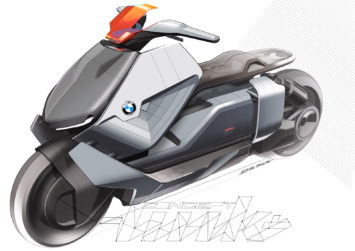 BMW Motorrad Concept Link Design Sketch