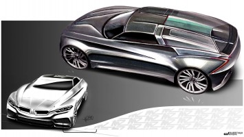 BMW MZ8 Concept Design Sketches