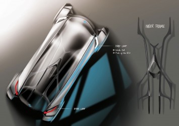 BMW Quart Concept by Yujin Kim - Design Sketches
