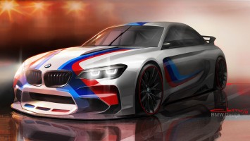 BMW Vision Gran Turimo Concept - Design Sketch
