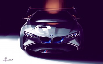BMW Vision Gran Turismo Concept Design Sketch