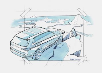 BMW X7 Design Sketch