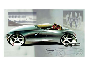 BMW Z4 2003 Design Sketch