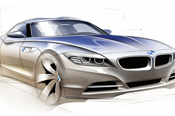 BMW Z4 Design Sketch