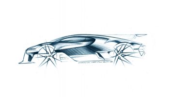 Bugatti Divo Design Sketch