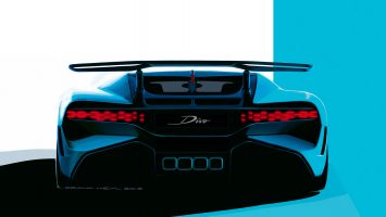 Bugatti Divo Design Sketch Render